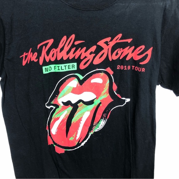 Rolling Stones 2019 No Filter Tour Tee Band T-Shirt - Picture 2 of 5